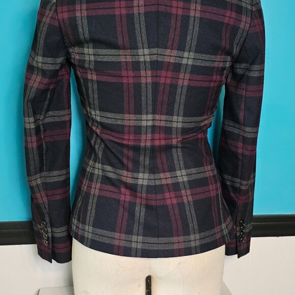 Express vintage plaid business jacket - Picture 2 of 3